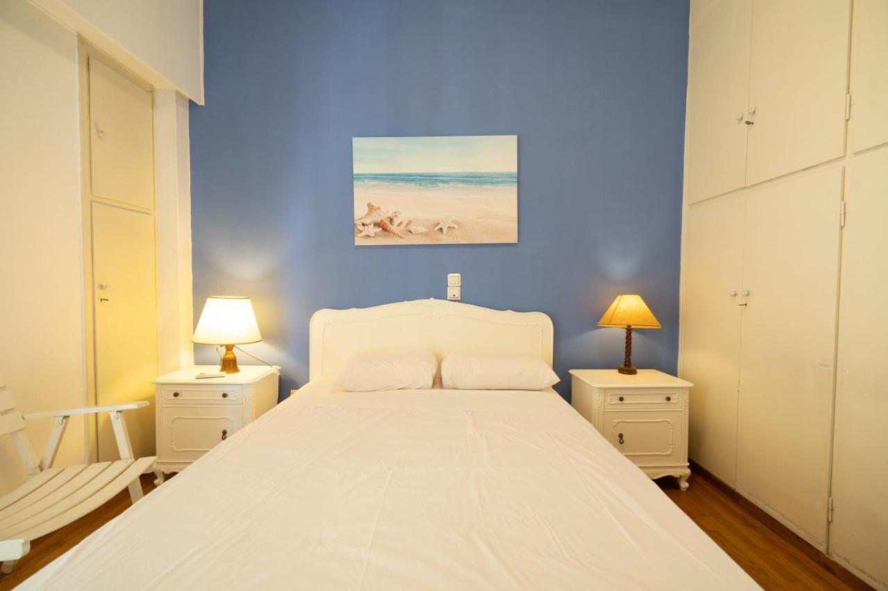 Larissa Station Metro St. 2 Bedrooms 3 Pers. Flat Athen Exterior foto